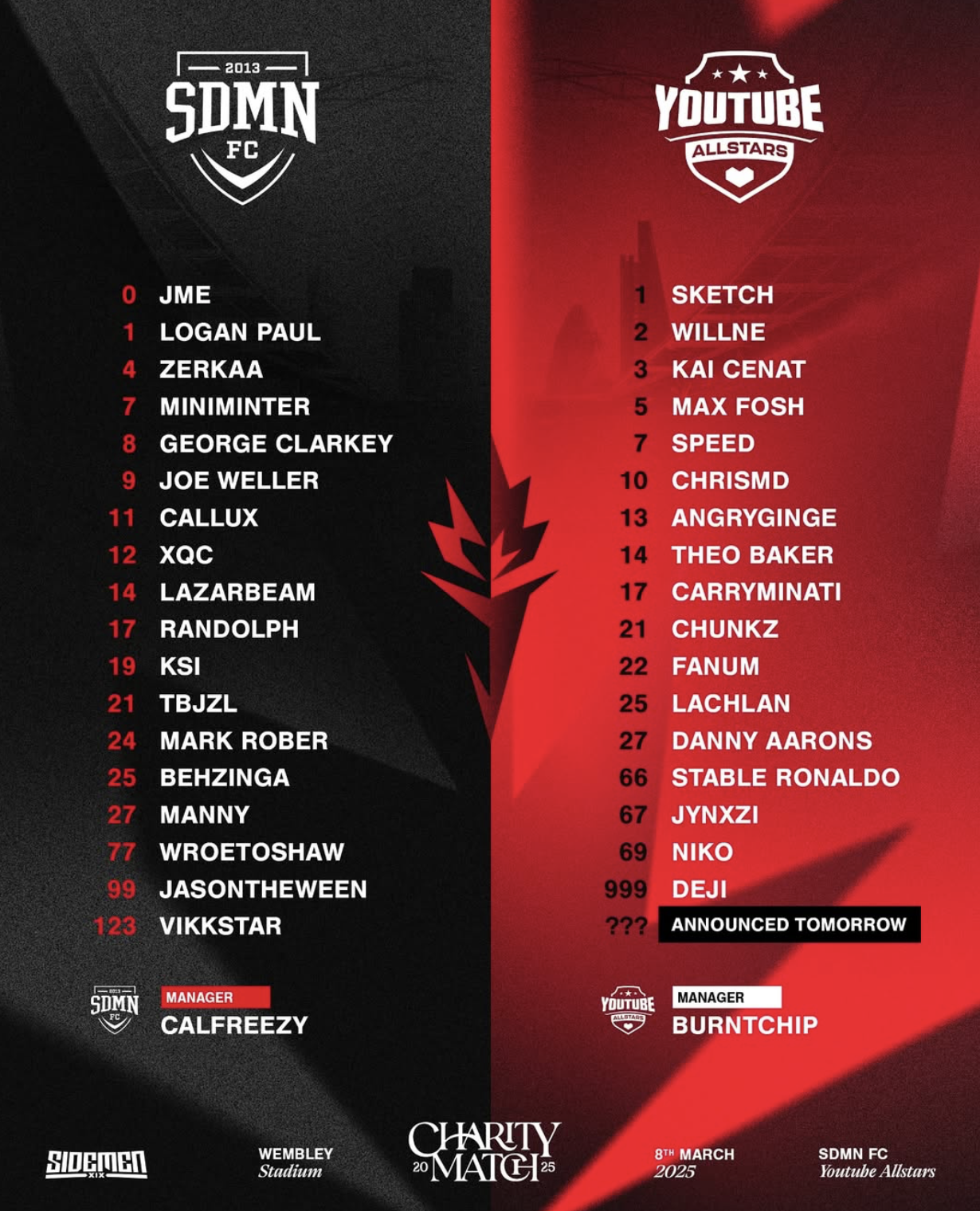 Sidemen Charity Match-